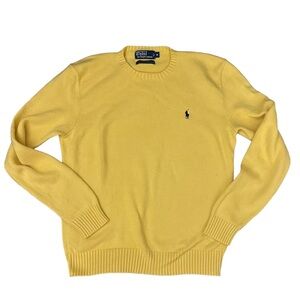 Polo by Ralph Lauren Yellow Sweater for Men size Medium